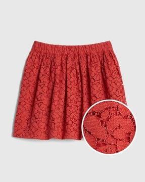 Lace A-line Skirt