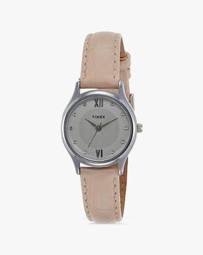 Women TW00ZR266E Analogue Watch with Leather Strap