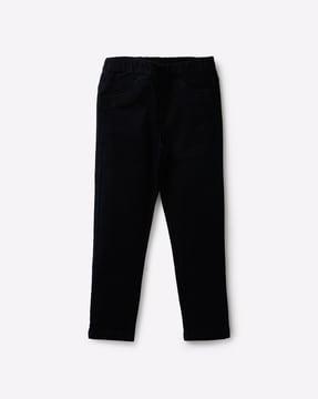 Mid-Rise Slim Fit Jeggings with Patch Pockets
