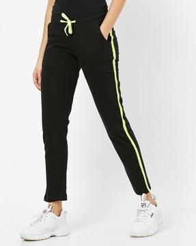 Track Pants with Contrast Side Taping