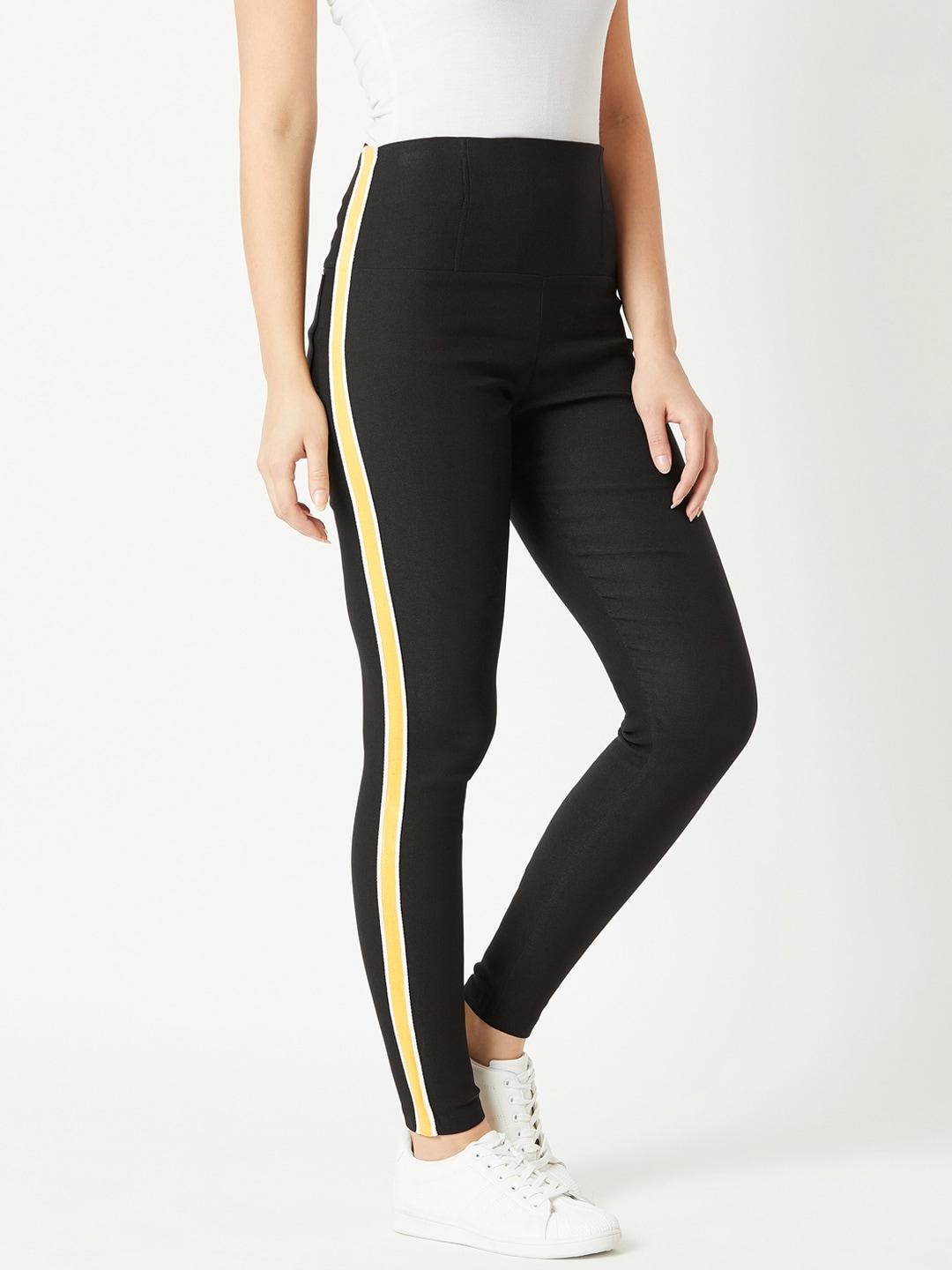 Miss Chase Women Black Solid Skinny-Fit Jeggings