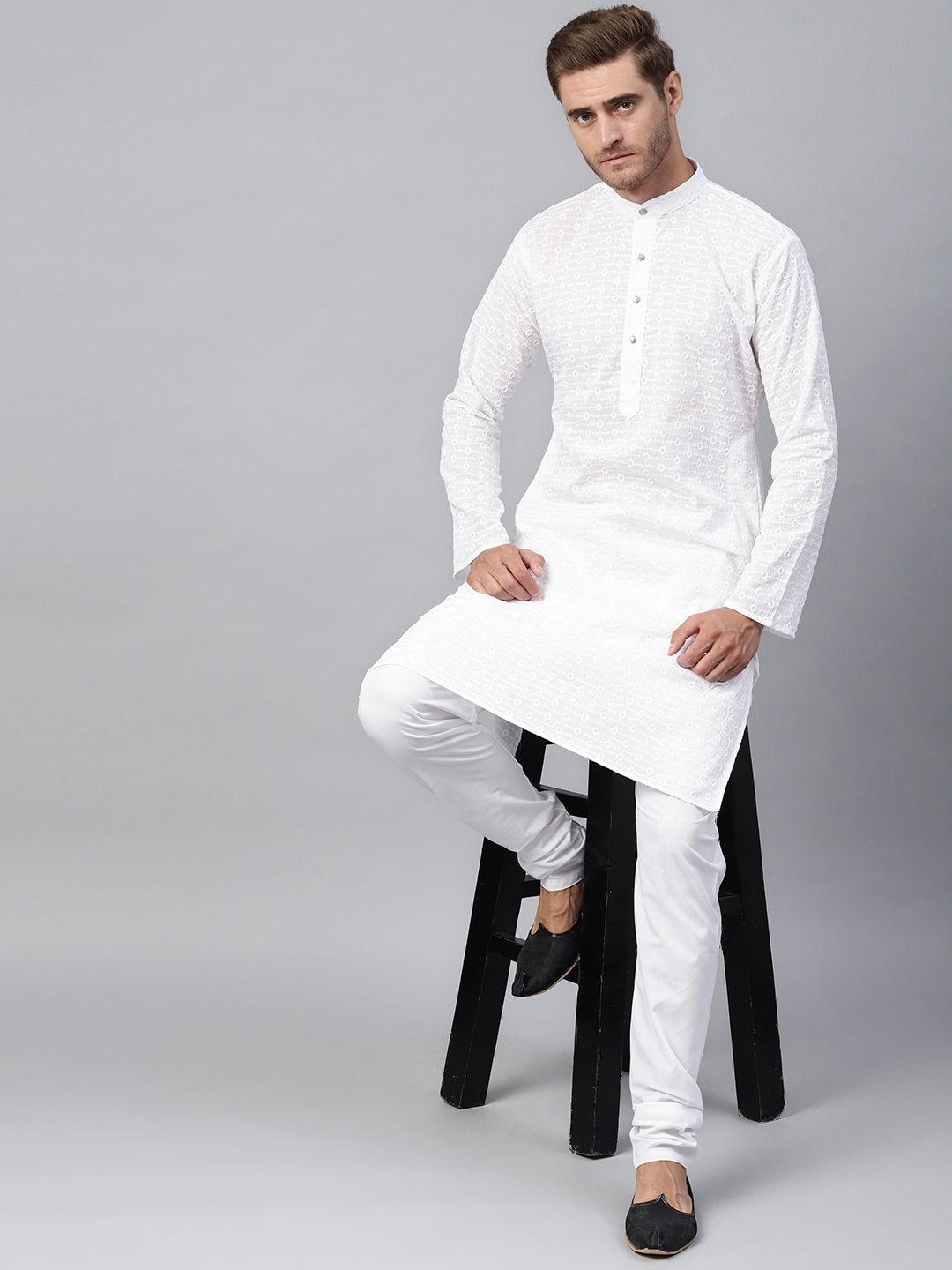sojanya-men-white-embroidered-kurta-with-churidar