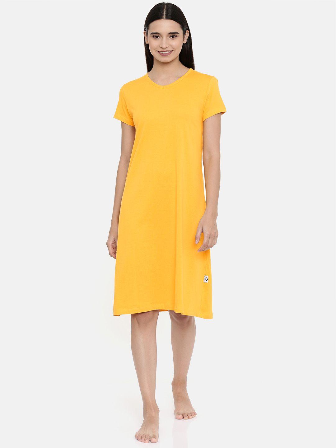 zebu-women-yellow-solid-nightdress