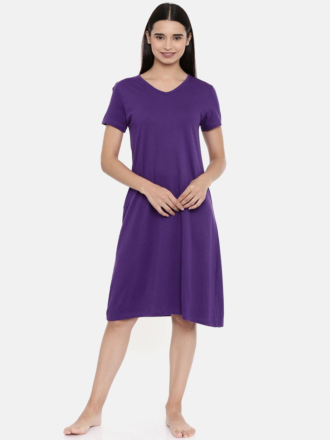 zebu-women-purple-solid-nightdress
