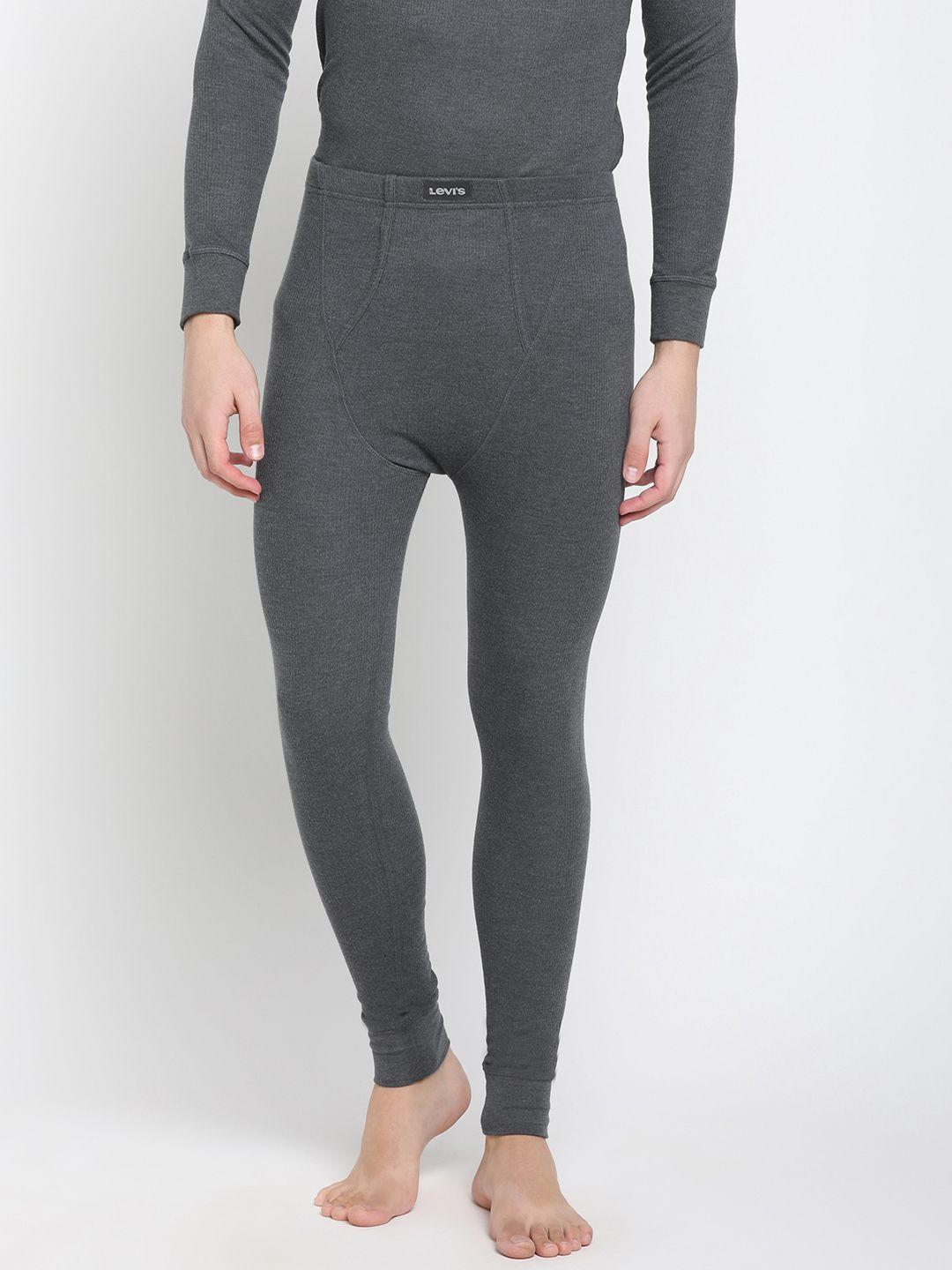 levis-men-charcoal-grey-solid--thermal-bottoms