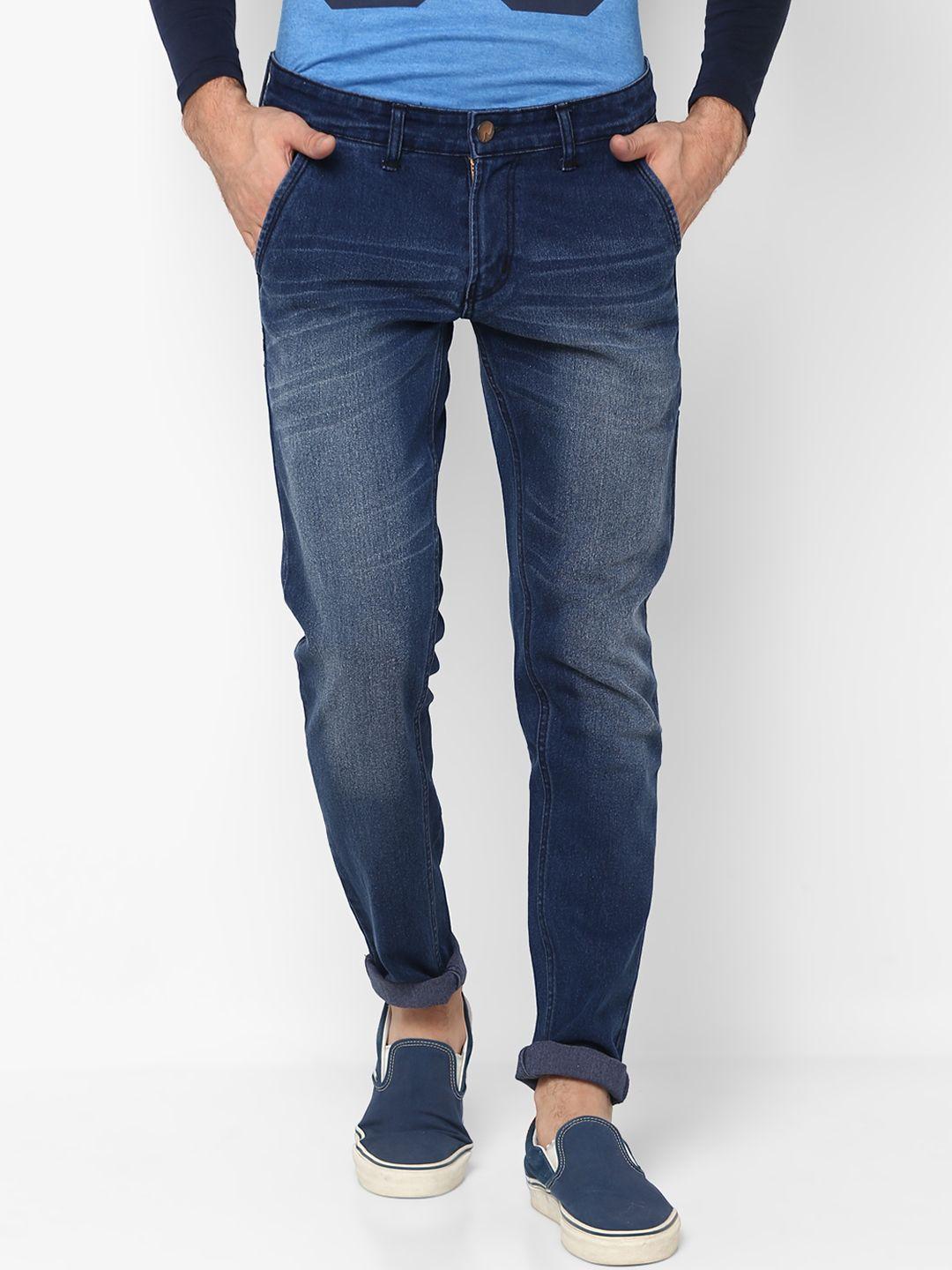 urbano-fashion-men-blue-slim-fit-mid-rise-clean-look-stretchable-jeans