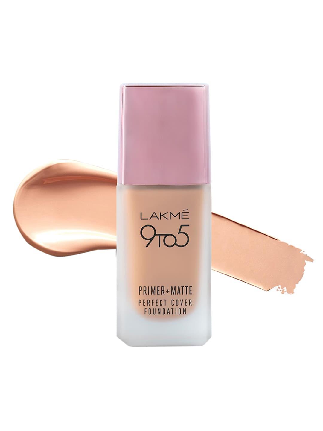Lakme 9 To 5 Primer & Matte Perfect Cover Foundation - Cool Ivory C100 25 ml