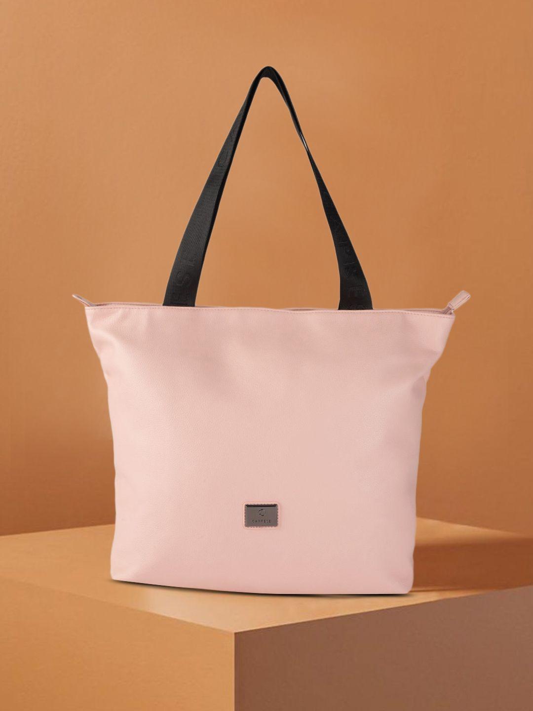 caprese-pink-solid-shoulder-bag