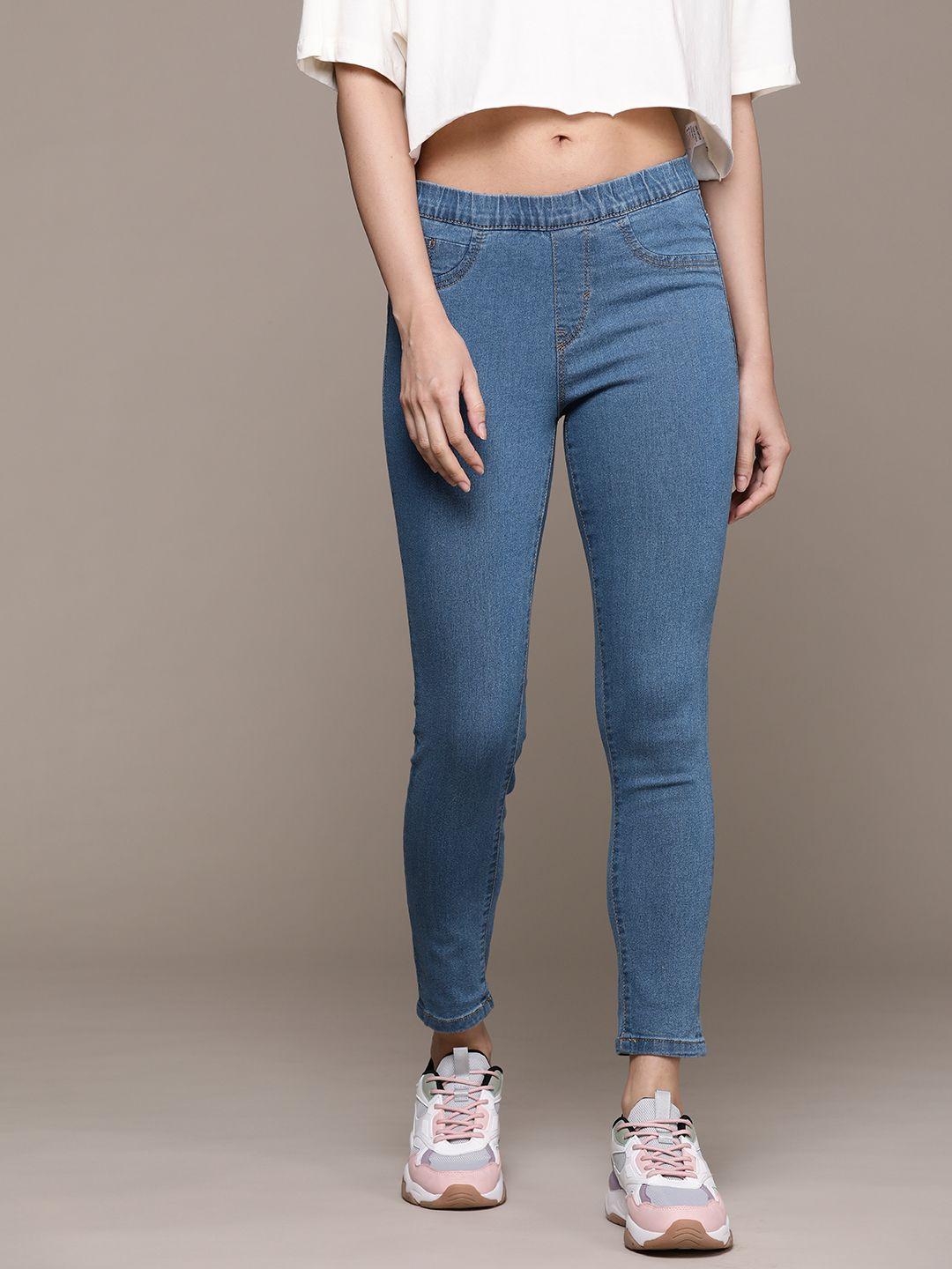 The Roadster Lifestyle Co. Women Super Skinny Fit Jeggings