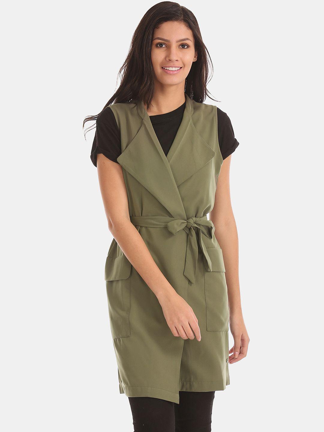 u.s.-polo-assn.-women-olive-green-solid-open-front-longline-shrug
