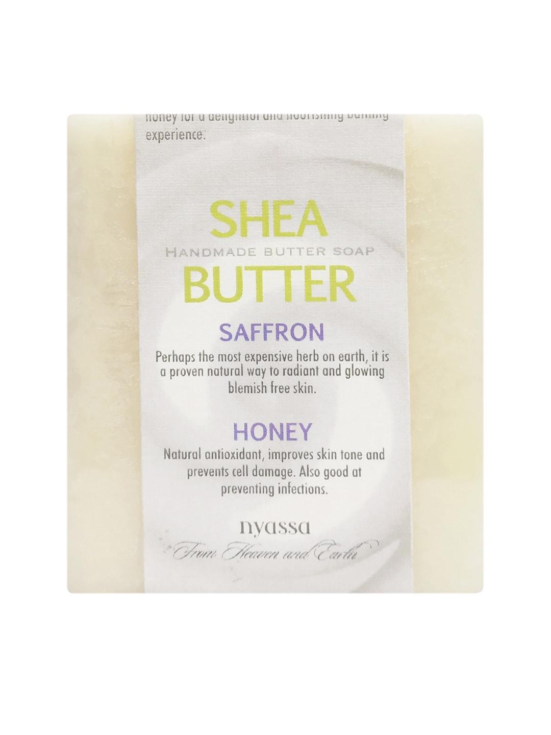 Nyassa Unisex White Shea Butter Handmade Soap 75 g