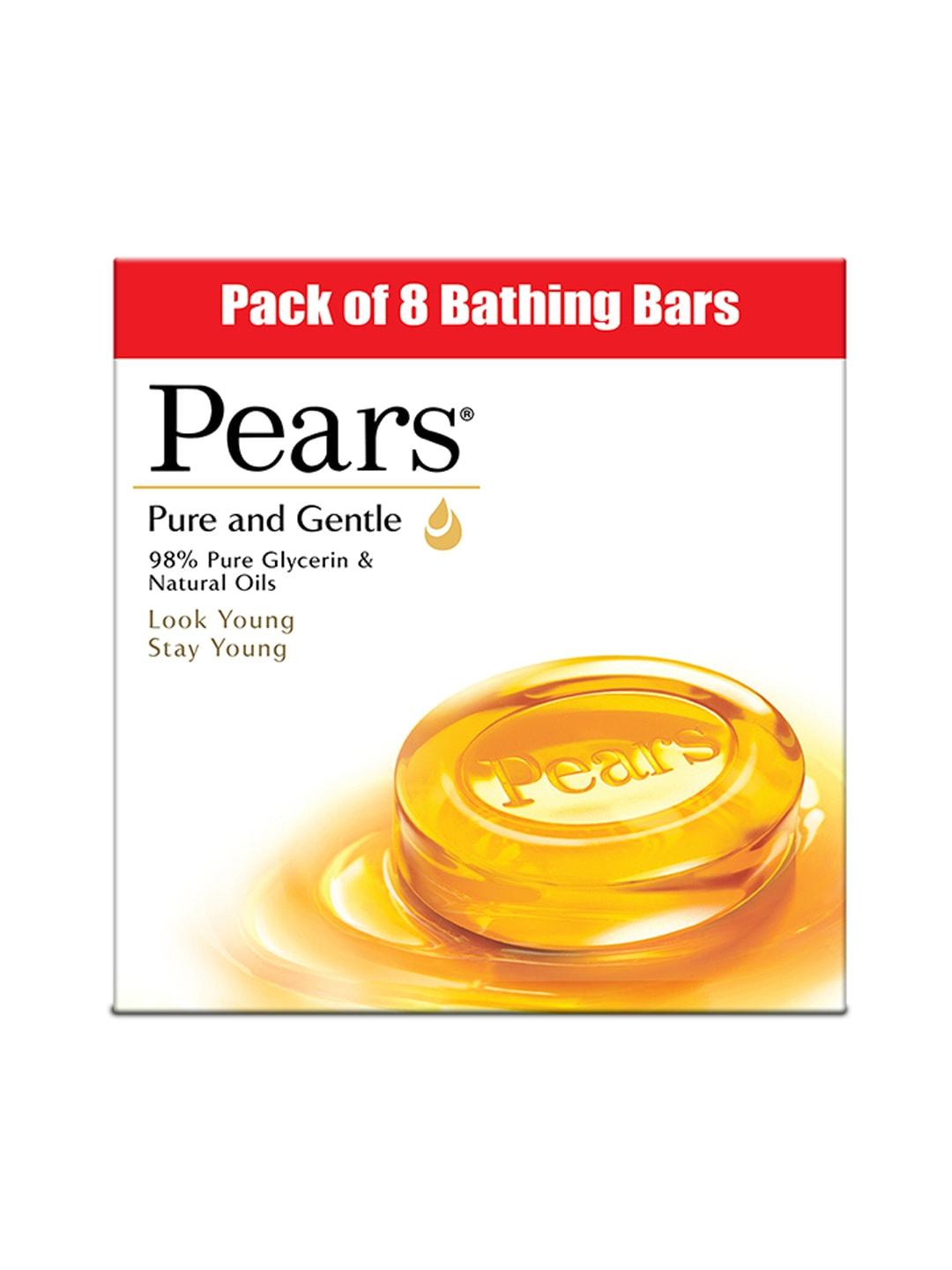 pears-set-of-8-pure-&-gentle-98%-pure-glycerin-&-natural-oils-bathing-bars-125-g