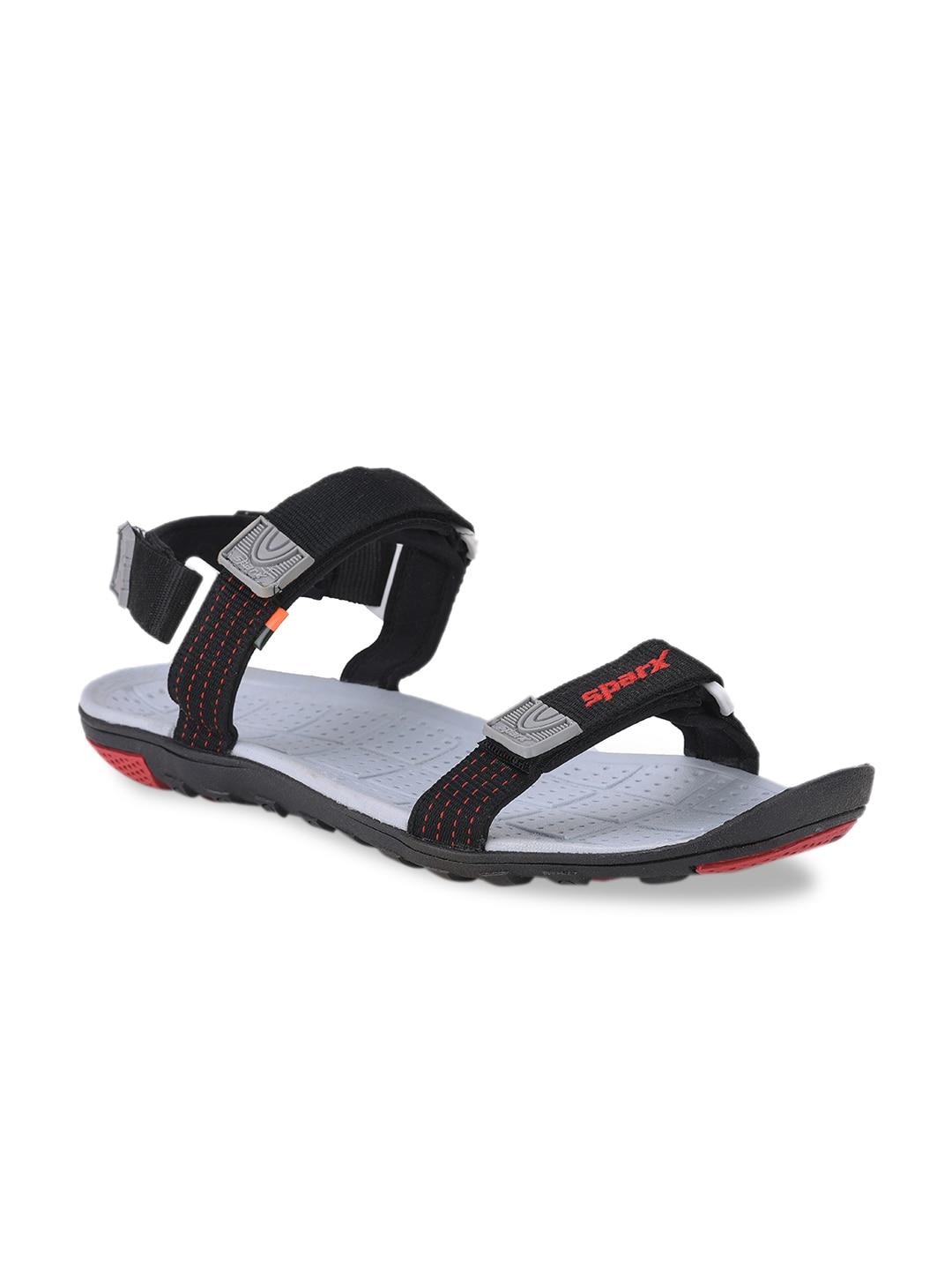 Sparx SS-414 Men Black & Red Sports Sandals