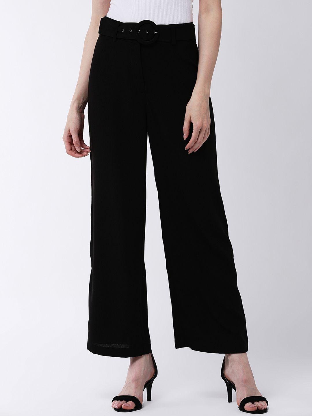 magre-women-black-flared-solid-wide-leg-pants