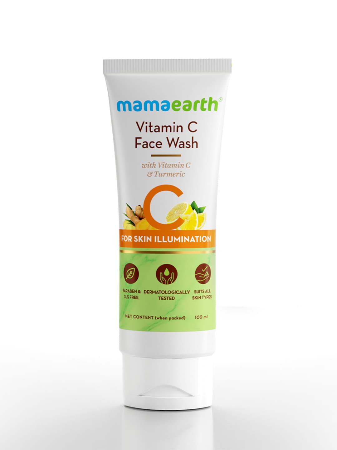 Mamaearth Vitamin C Face Wash with Turmeric for Skin Illumination 100 ml
