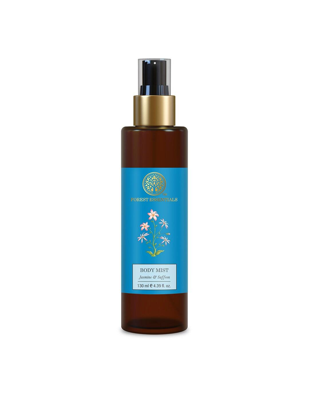 Forest Essentials Hydrating Body Mist Jasmine & Saffron Spray with Floral Fragrance- 130ml
