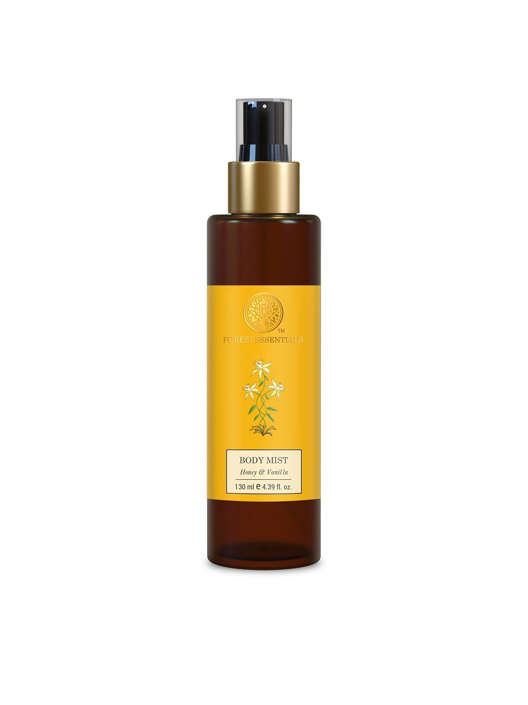 Forest Essentials Body Mist Honey & Vanilla Spray with Floral & Oriental Fragrance - 130ml