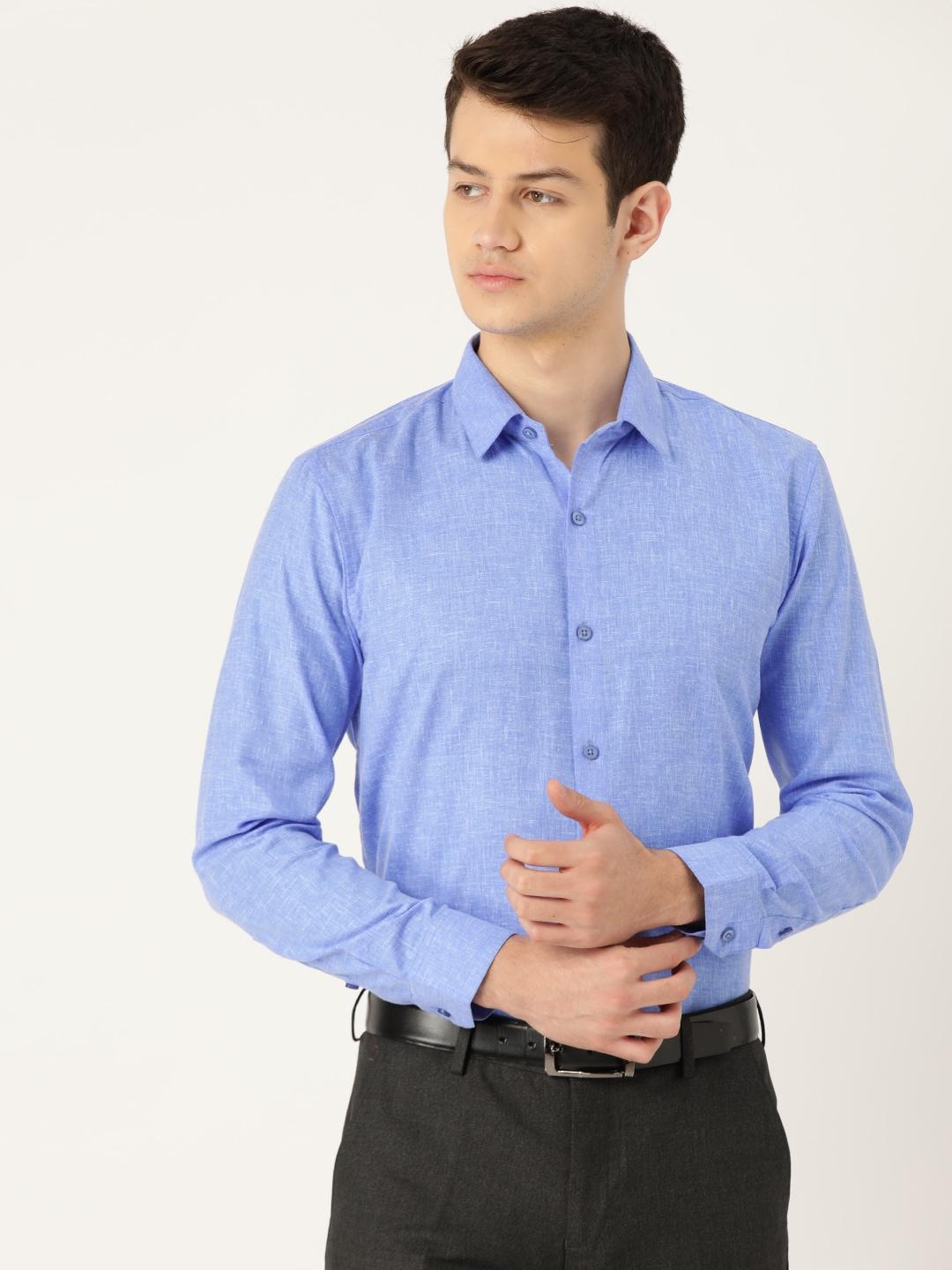 sojanya-men-blue-classic-regular-fit-solid-formal-shirt