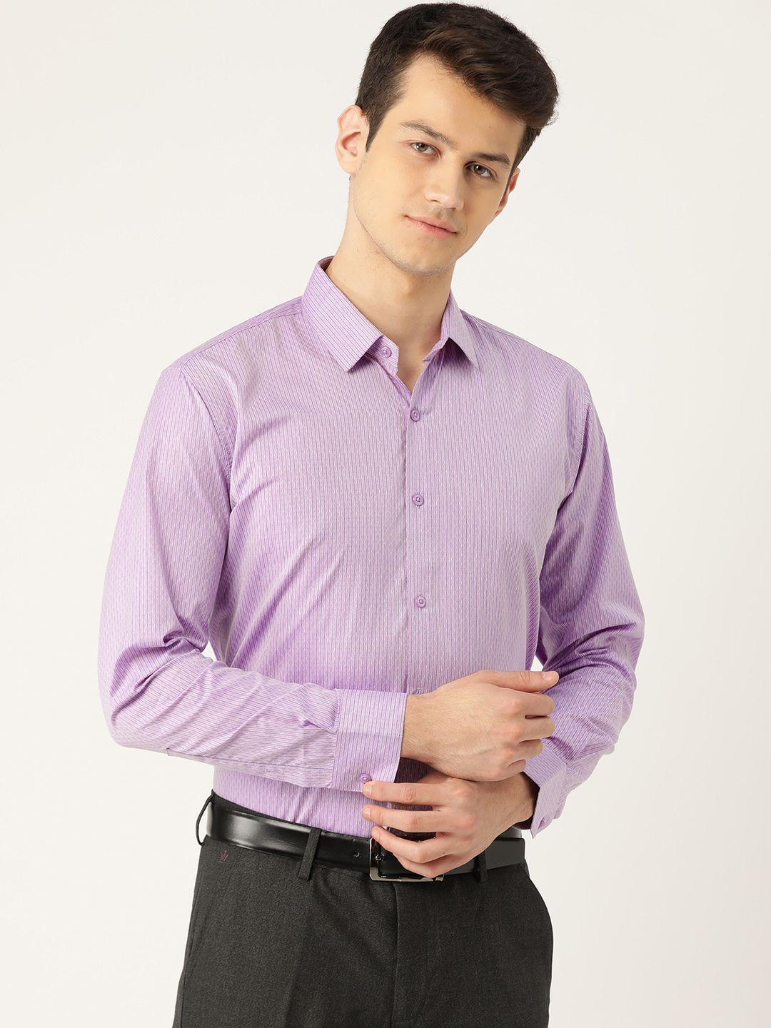sojanya-men-purple-classic-fit-striped-formal-shirt