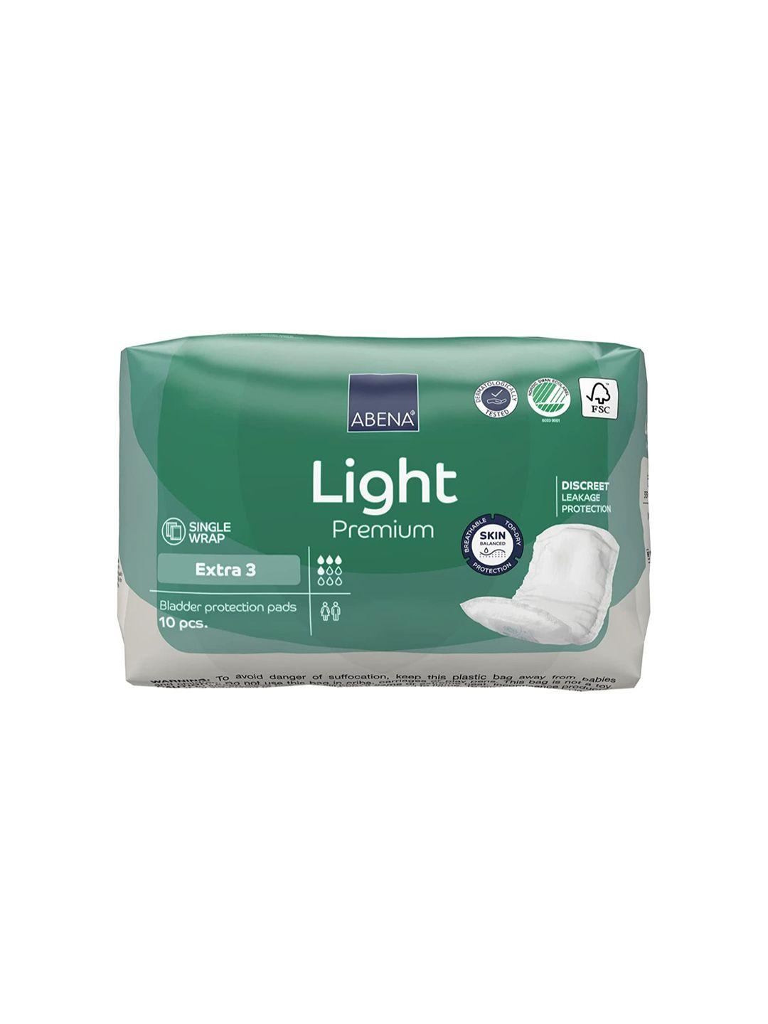 Abena Light Extra 3 Sanitary Pads Large - 10 pcs