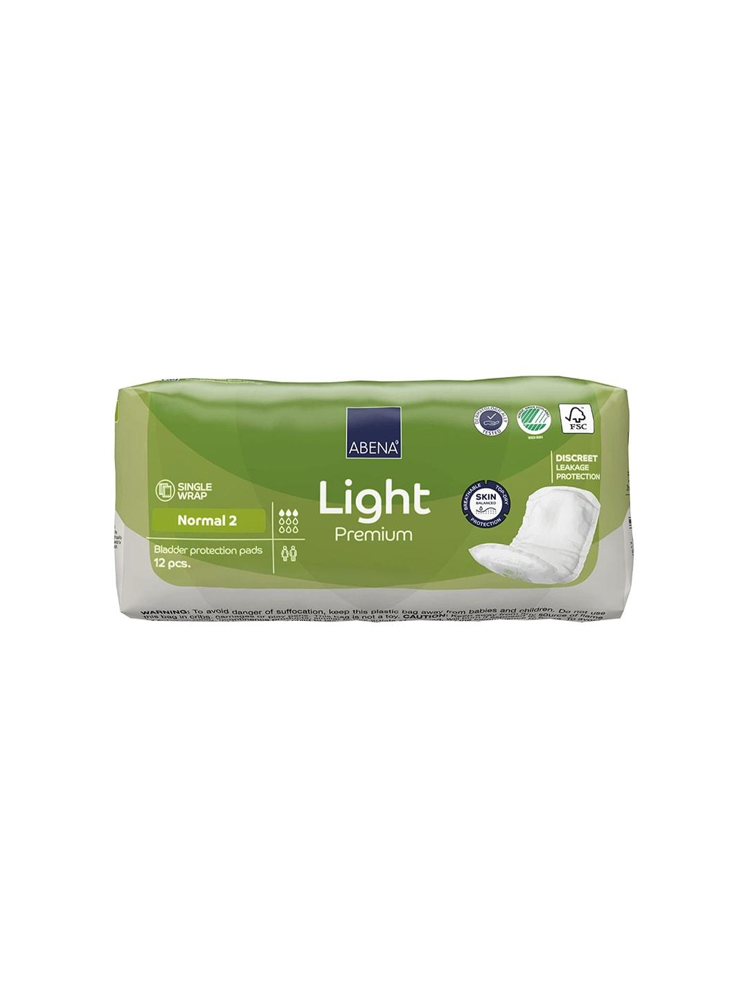 Abena Light Normal 2 Sanitary Pads - 12 pcs