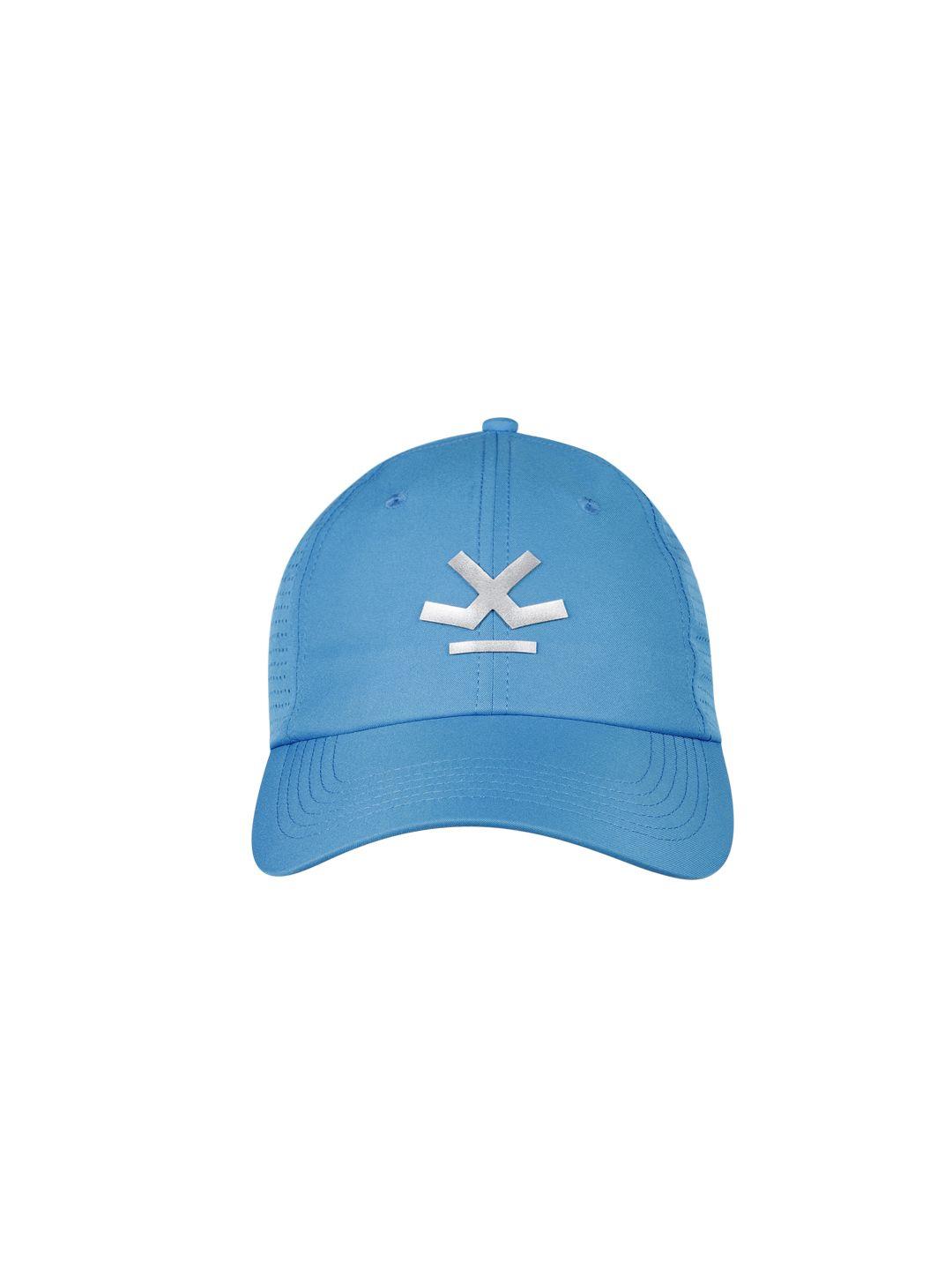 wrogn-unisex-blue-printed-baseball-cap