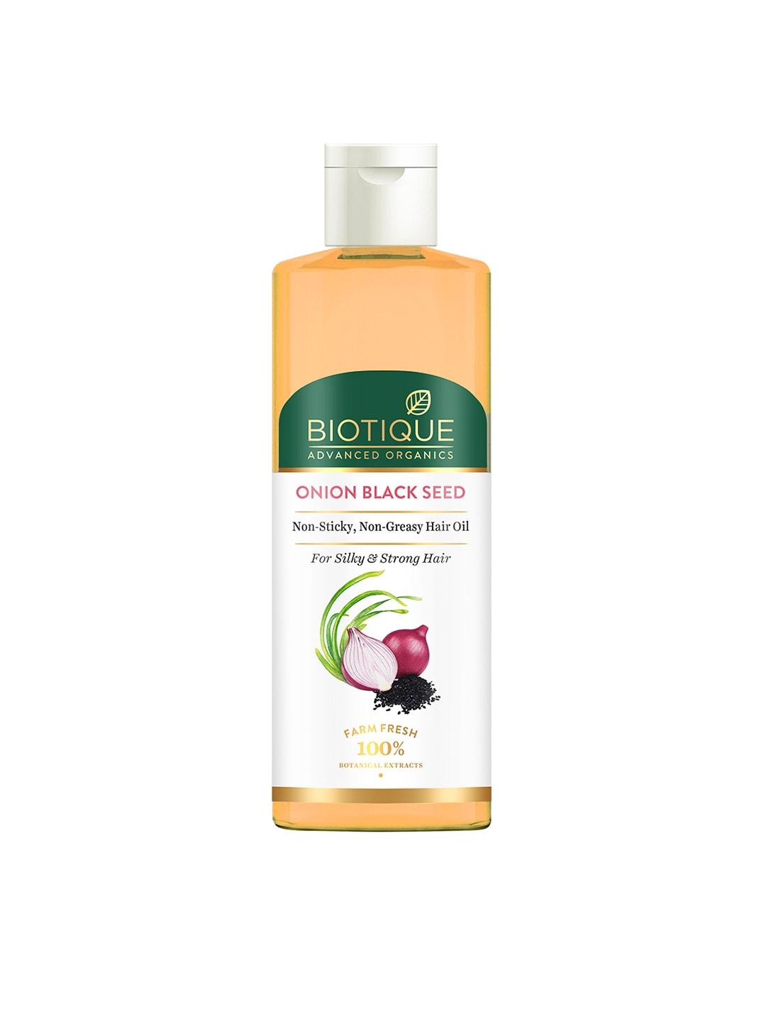Biotique Advanced Organics Onion Black Seed Non-Sticky Hair Oil 200 ml