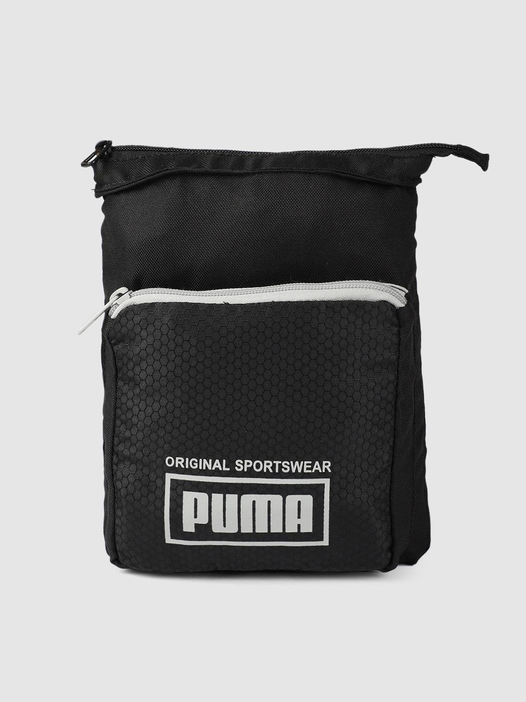 puma-black-solid-sole-portable-messenger-bag