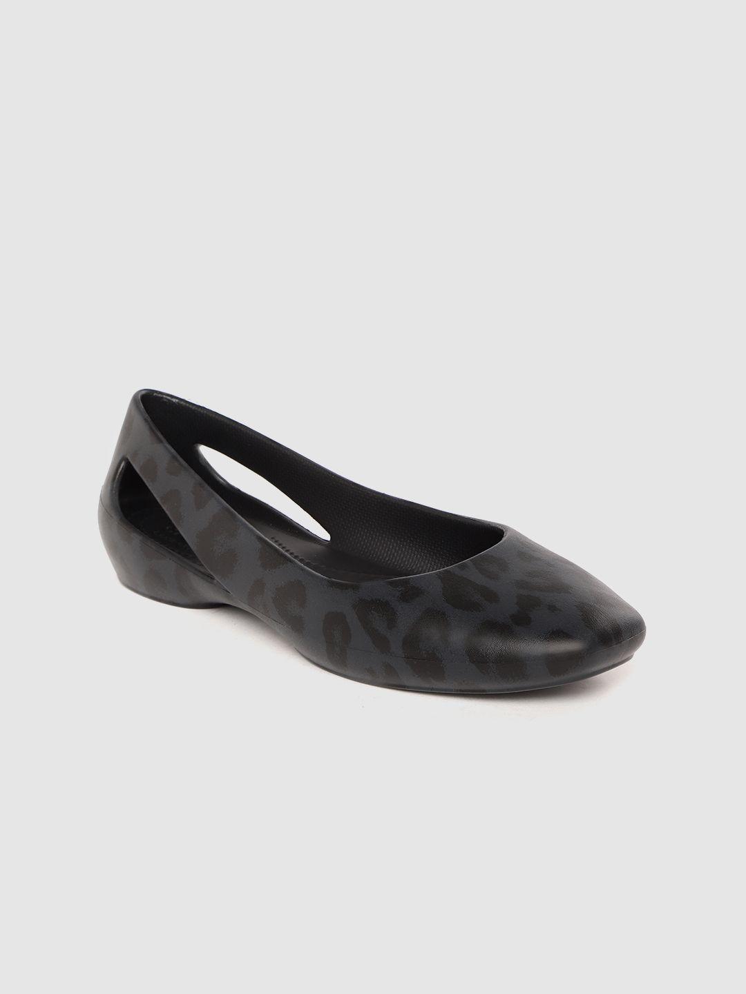 crocs-sloane-women-charcoal-grey--black-leopard-print-ballerinas-with-cut-outs