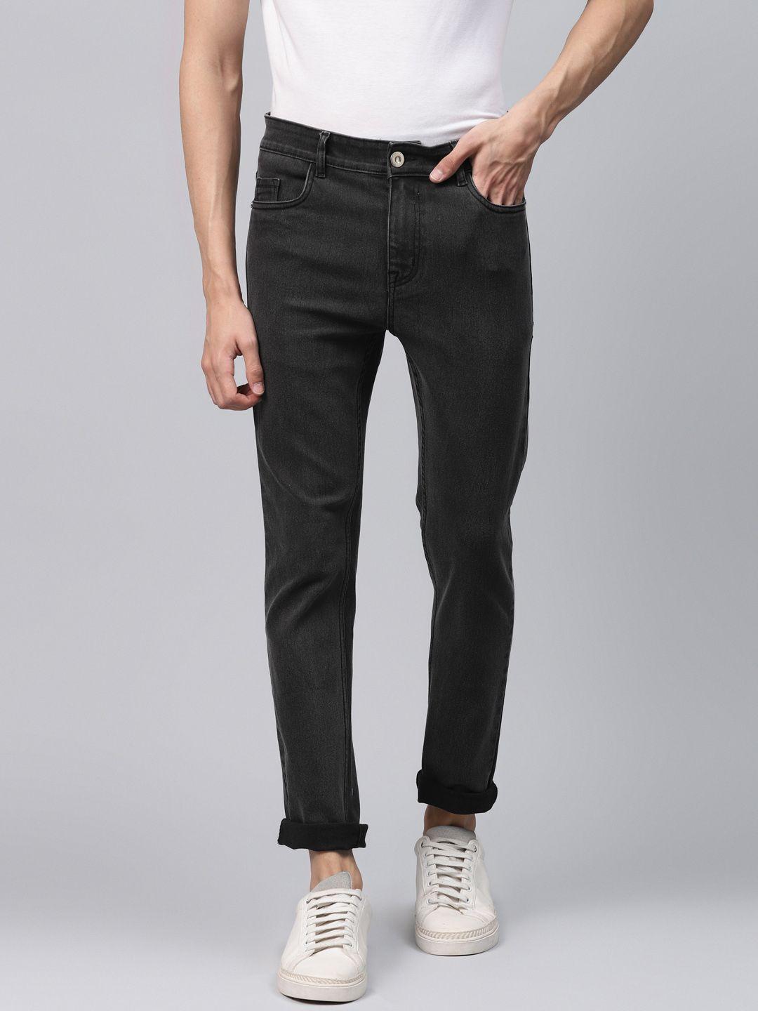 hubberholme-men-charcoal-grey-slim-fit-mid-rise-clean-look-stretchable-jeans