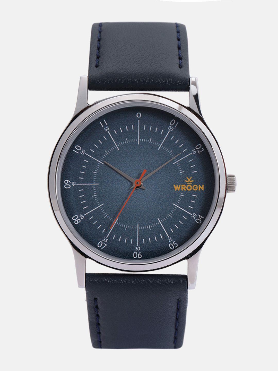 wrogn-men-navy-blue-analogue-watch-wrg00042d