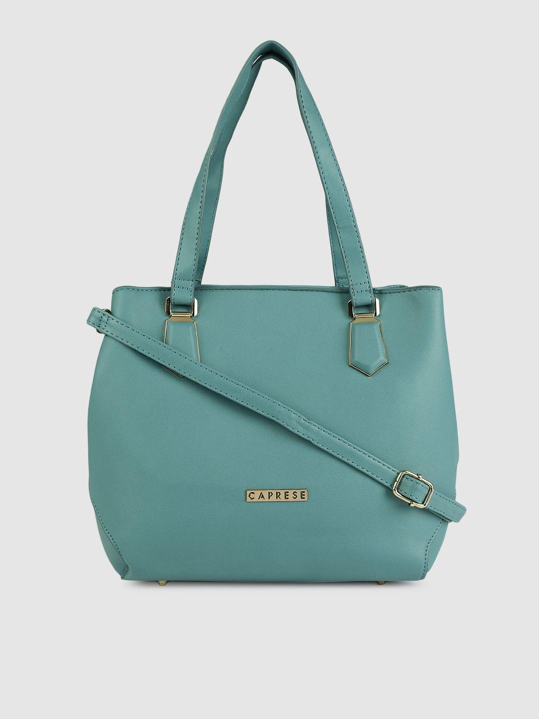 Caprese Green Solid AUGUSTINA Shoulder Bag