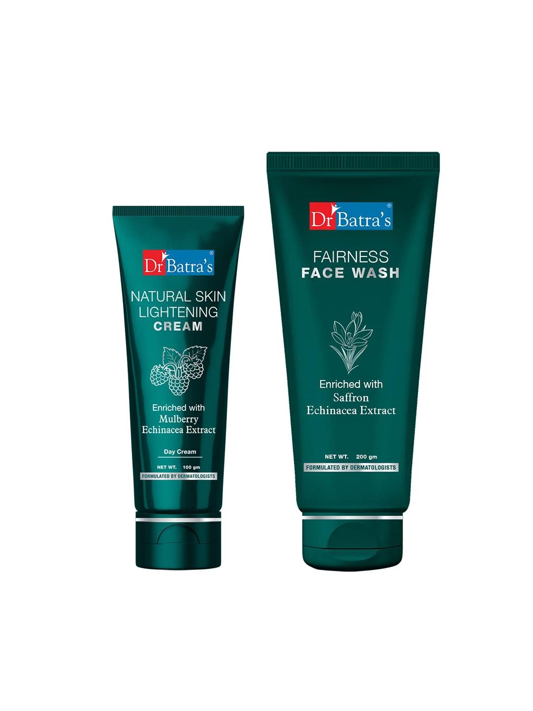 Dr. Batras Natural Skin Lightening Cream 100 g & Fairness Face Wash 200 g
