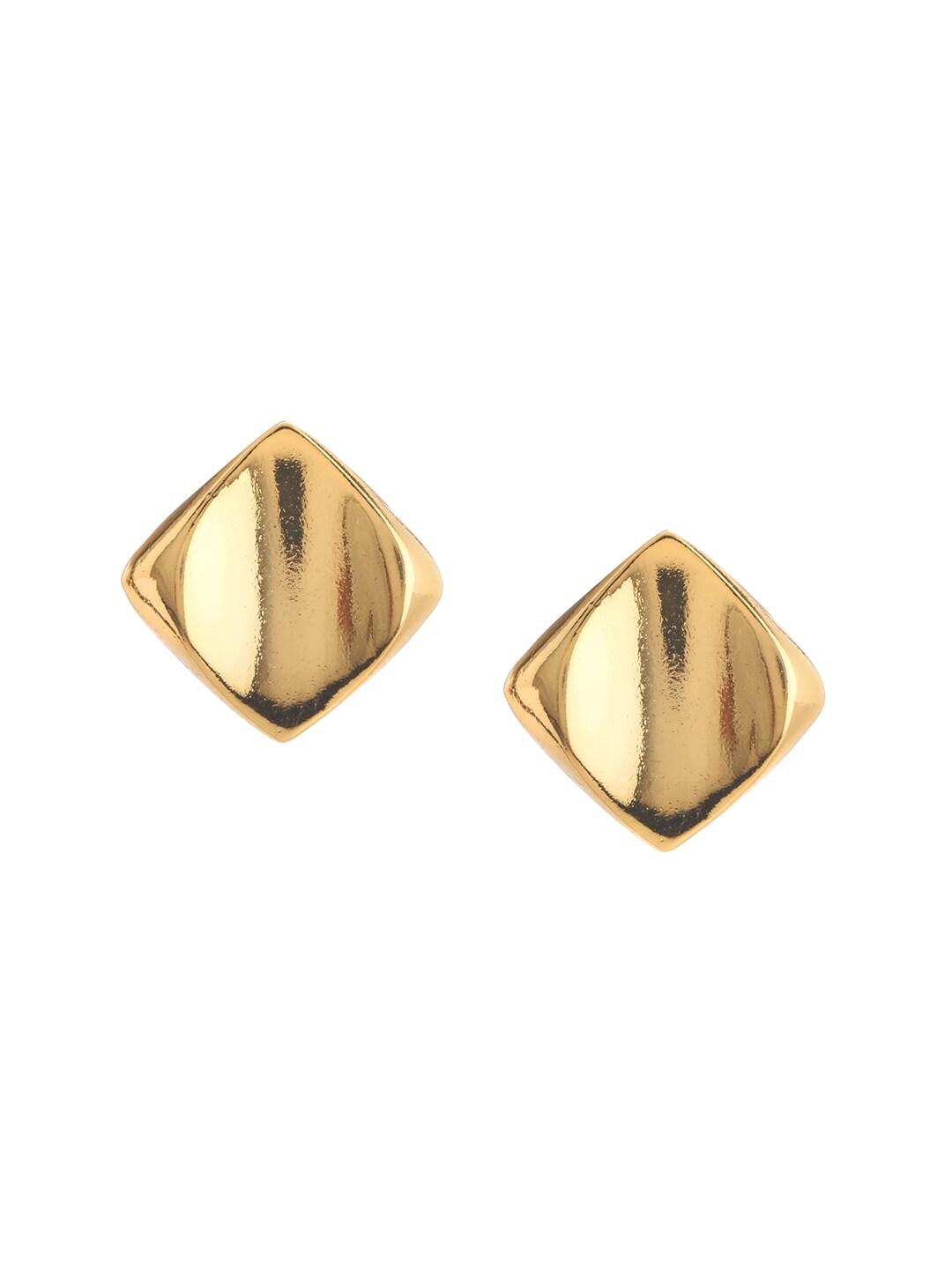 Estele Gold-Plated Geometric Studs