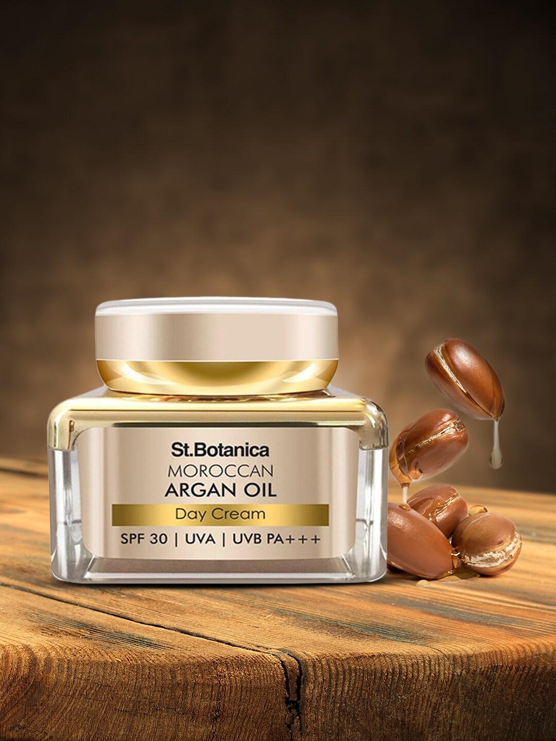 StBotanica Set Of 2 Gold Moroccan Argan Oil Anti Wrinkle Night Cream 50g