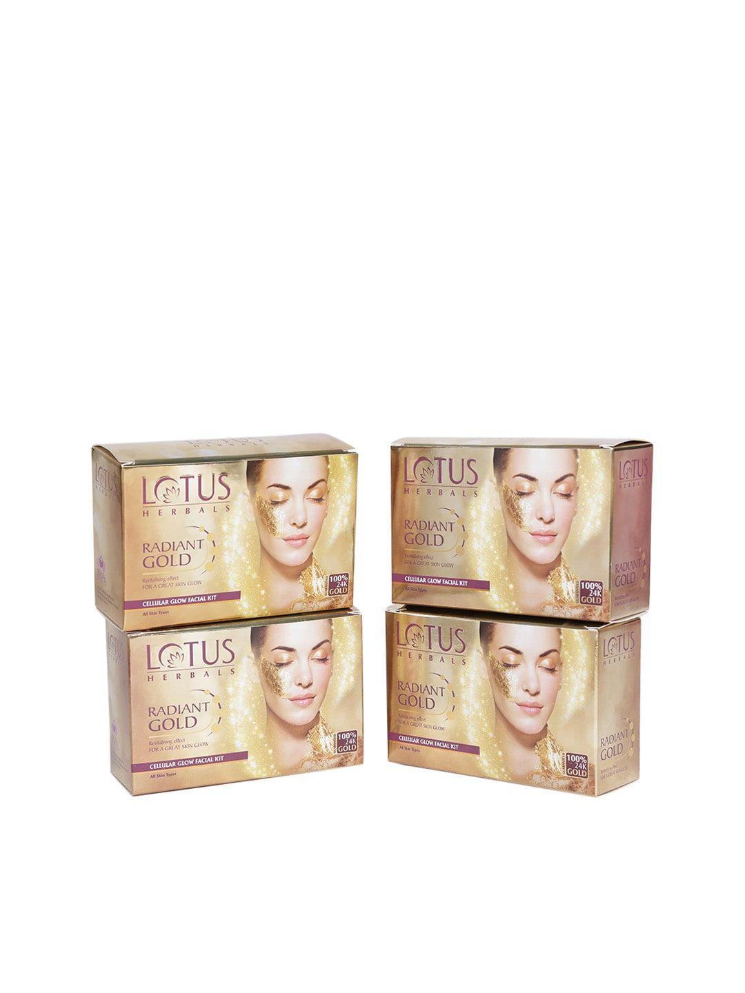 lotus-herbals-sustainable-radiant-gold-cellular-glow-facial-kit