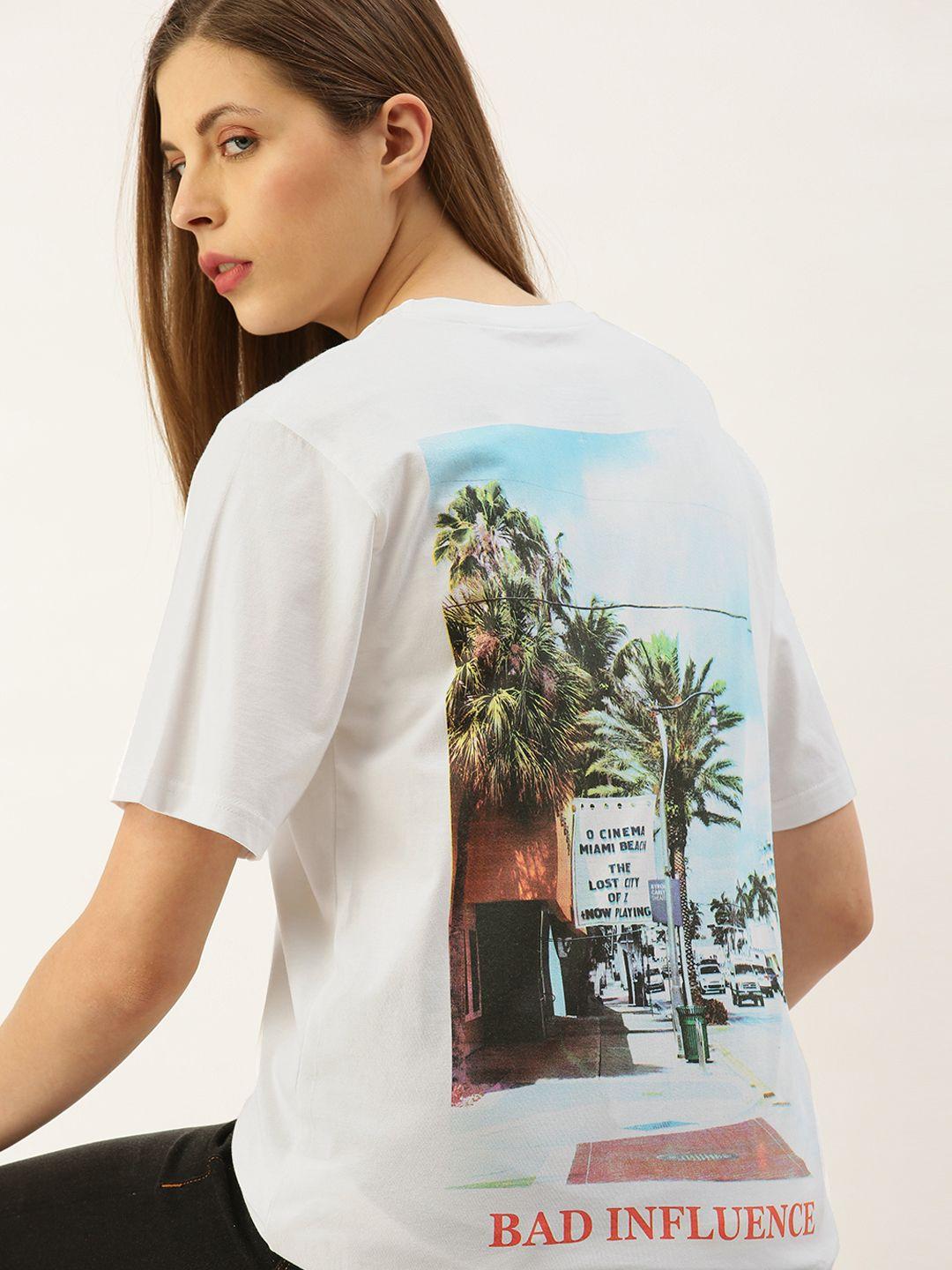 dillinger-women-white--graphic-printed-round-neck-longline-oversized-pure-cotton-t-shirt