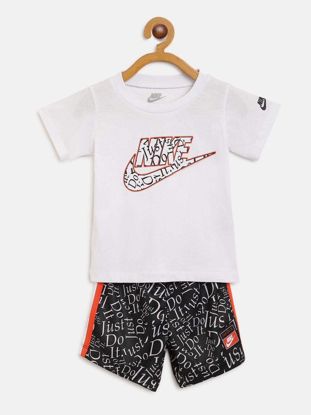 nike-boys-white-&-black-jdiy-brand-logo-print-t-shirt-with-shorts