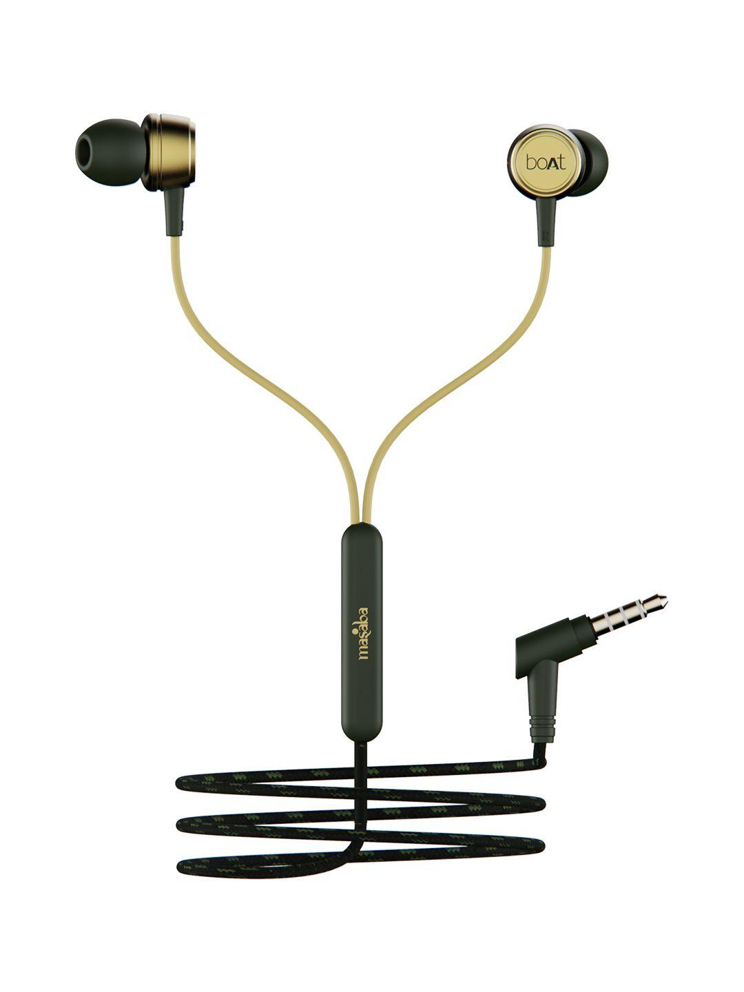 boat-green-&-gold-toned-bassheads-172-m-masaba-edition-superior-coated-earphones