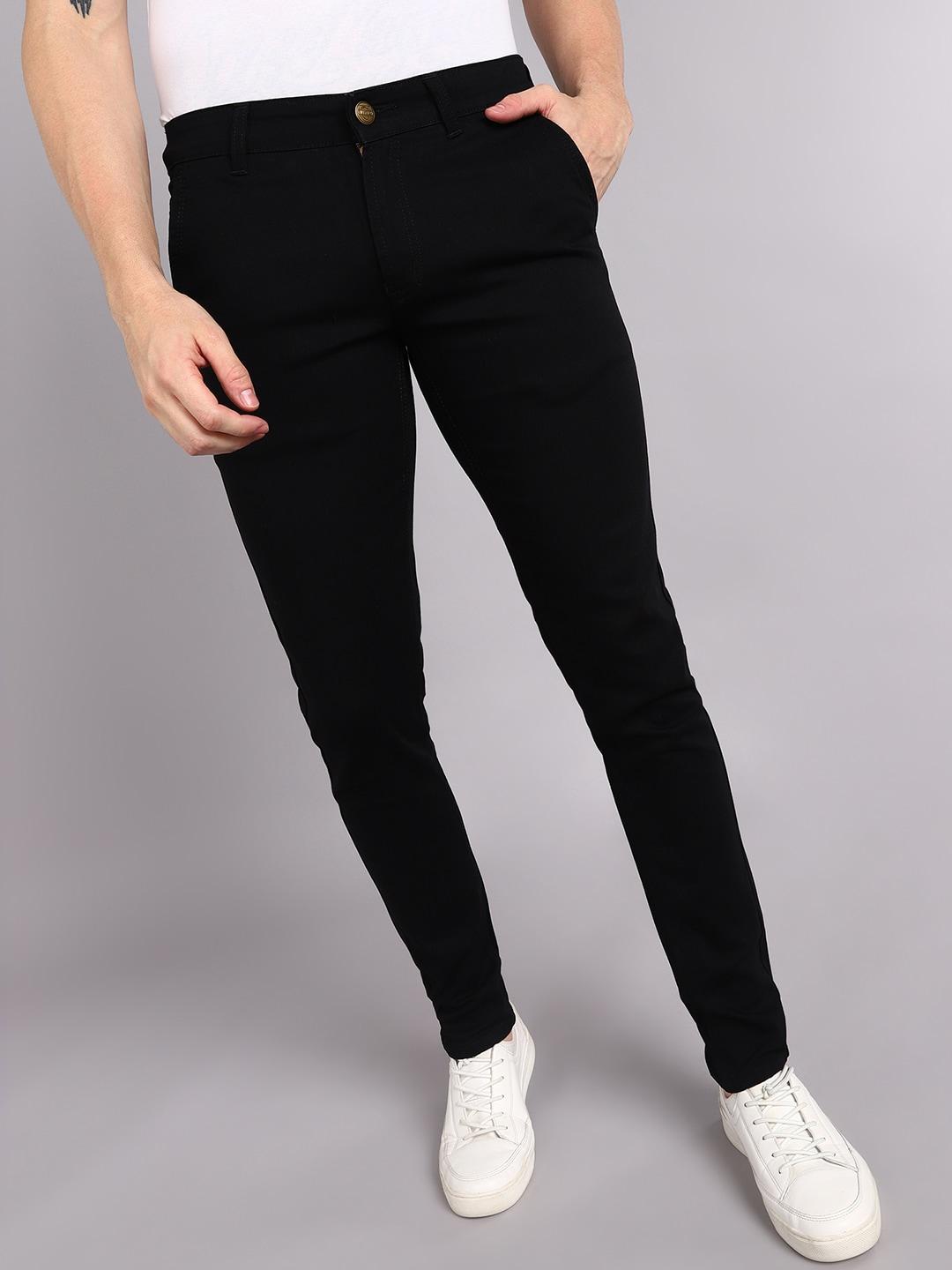 urbano-fashion-men-black-slim-fit-mid-rise-clean-look-stretchable-jeans