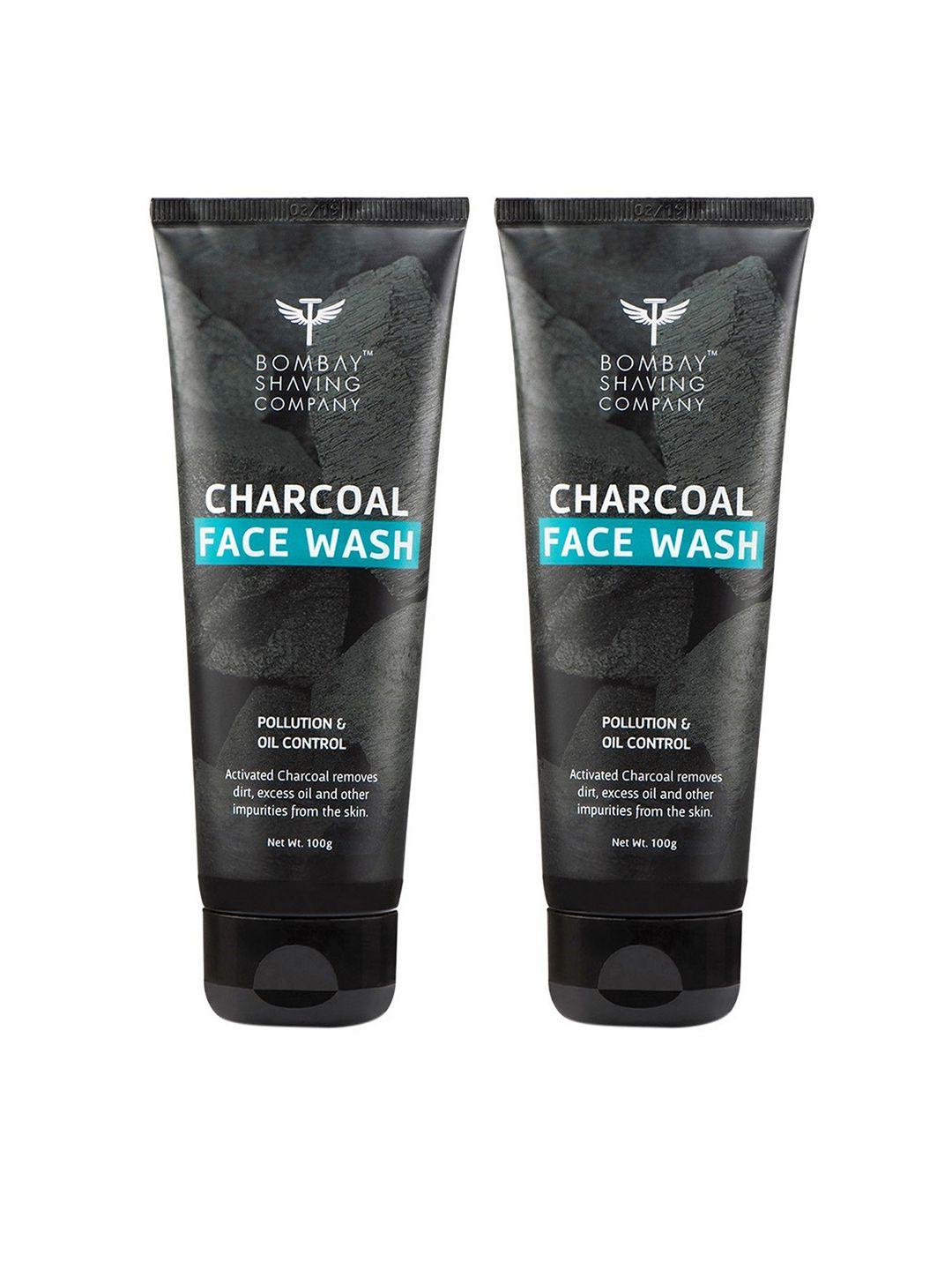 bombay-shaving-company-set-of-2-pollution-&-oil-control-charcoal-face-washes