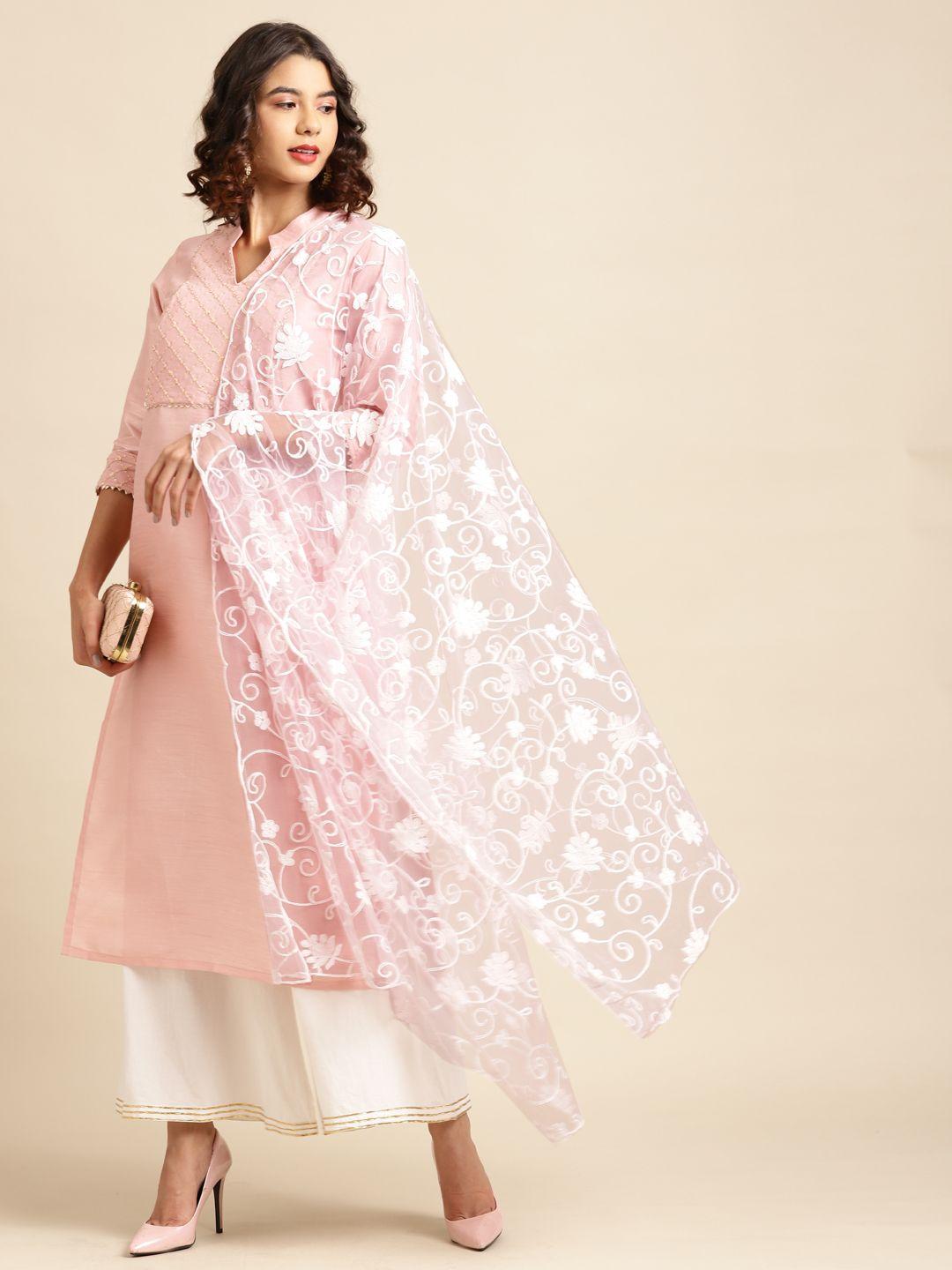 saadgi-pink-ethnic-motifs-aari-embroidered-dupatta