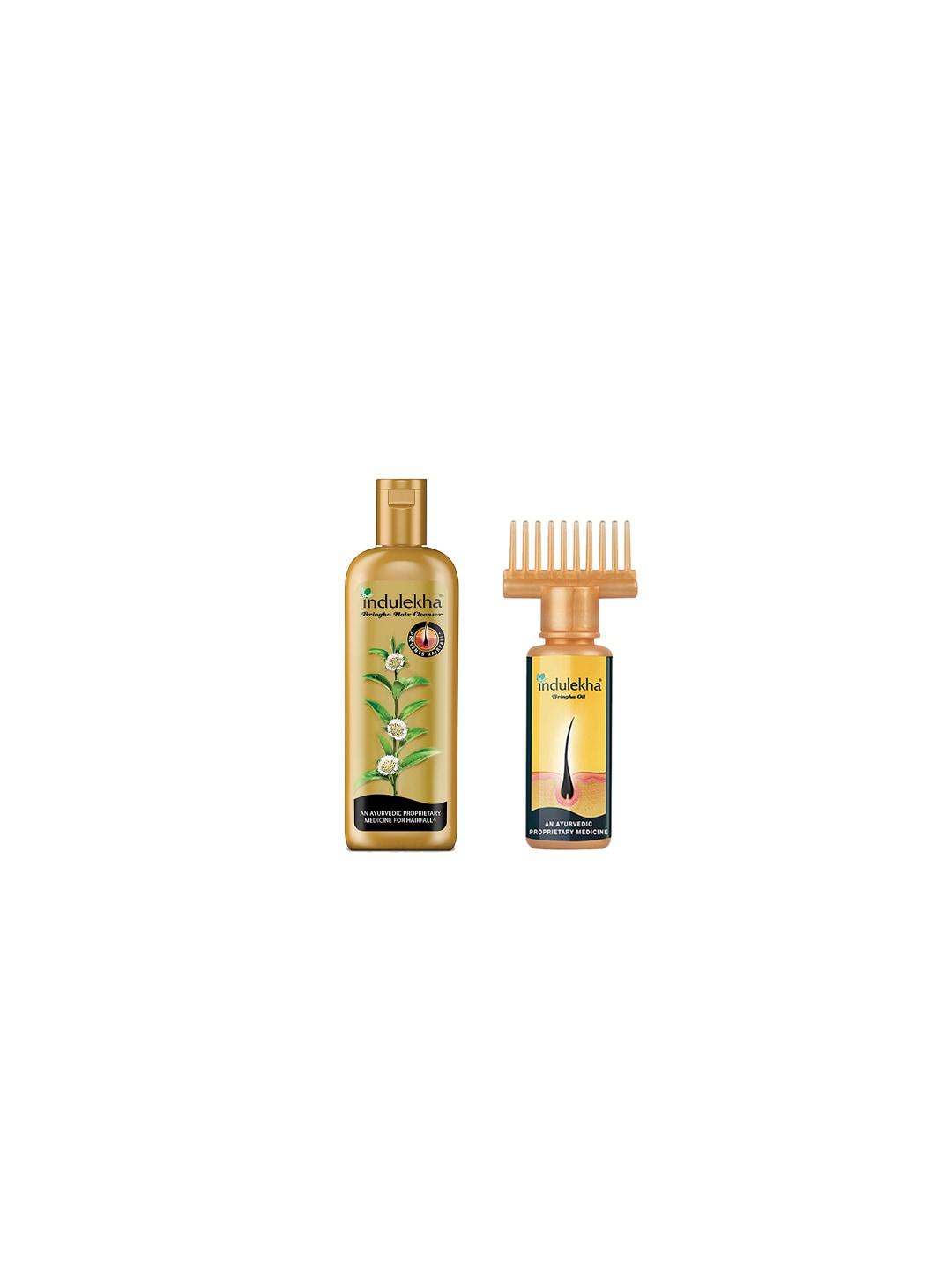 Indulekha Bringha Set of Shampoo & Hair Oil