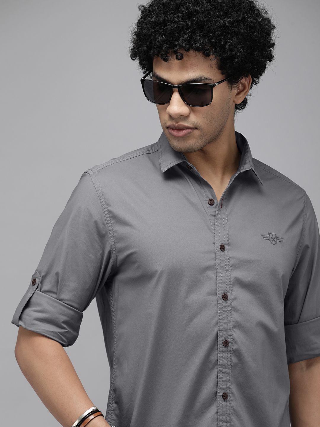 roadster-men-castle-rock-slim-fit-opaque-spread-collared-sustainable--formal-shirt