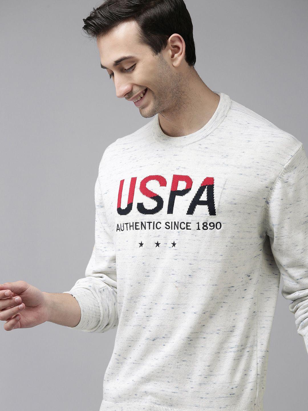 u-s-polo-assn-men-white-melange-effect-brand-logo-printed-pullover-sweatshirt