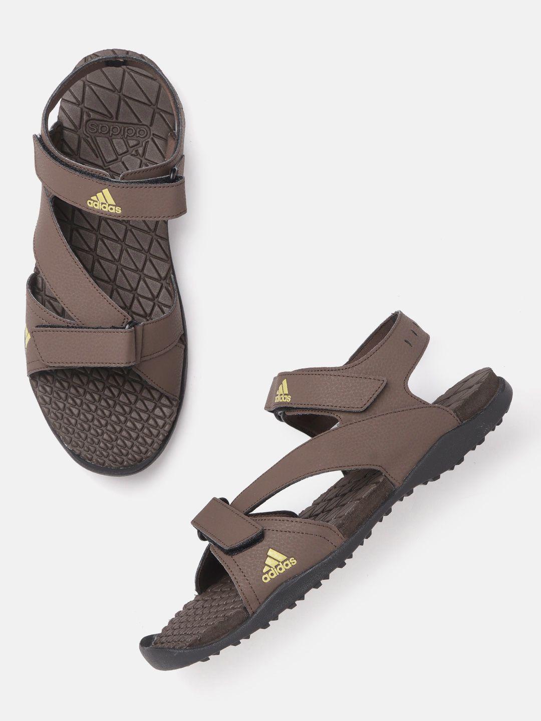 ADIDAS Men Coffee Brown Solid Echo Sports Sandals