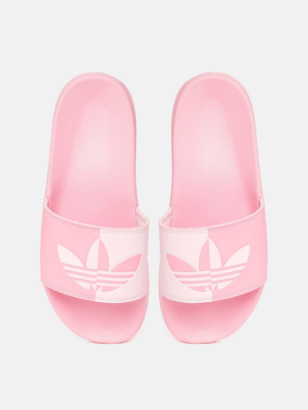 adidas-originals-women-pink-adilette-lite-brand-logo-print-sliders