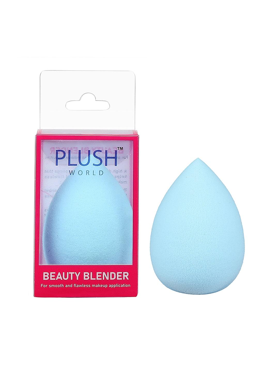 Plush World Blue Drop Shape Beauty Blender