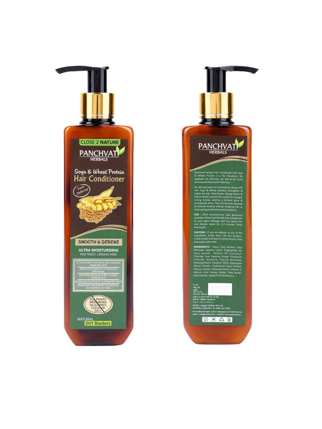 PANCHVATI HERBALS Unisex Soya and Wheat Protein Hair Conditioner 300 ml