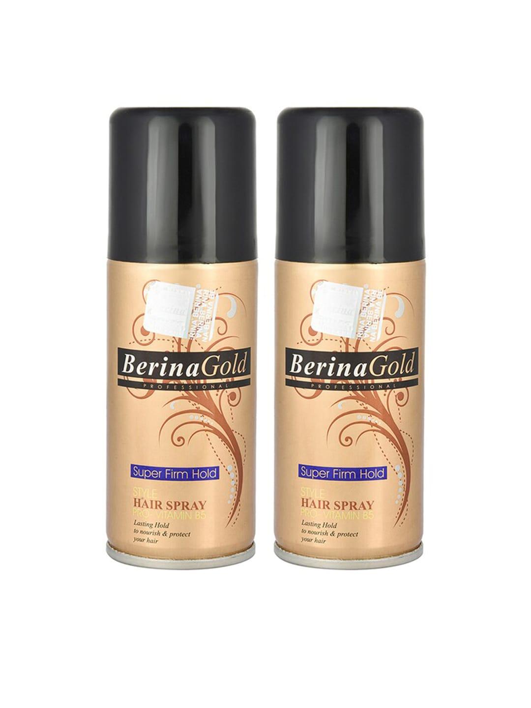 Berina Hair Spray- super firm hold, 75ml Each ( Pack of 2 )